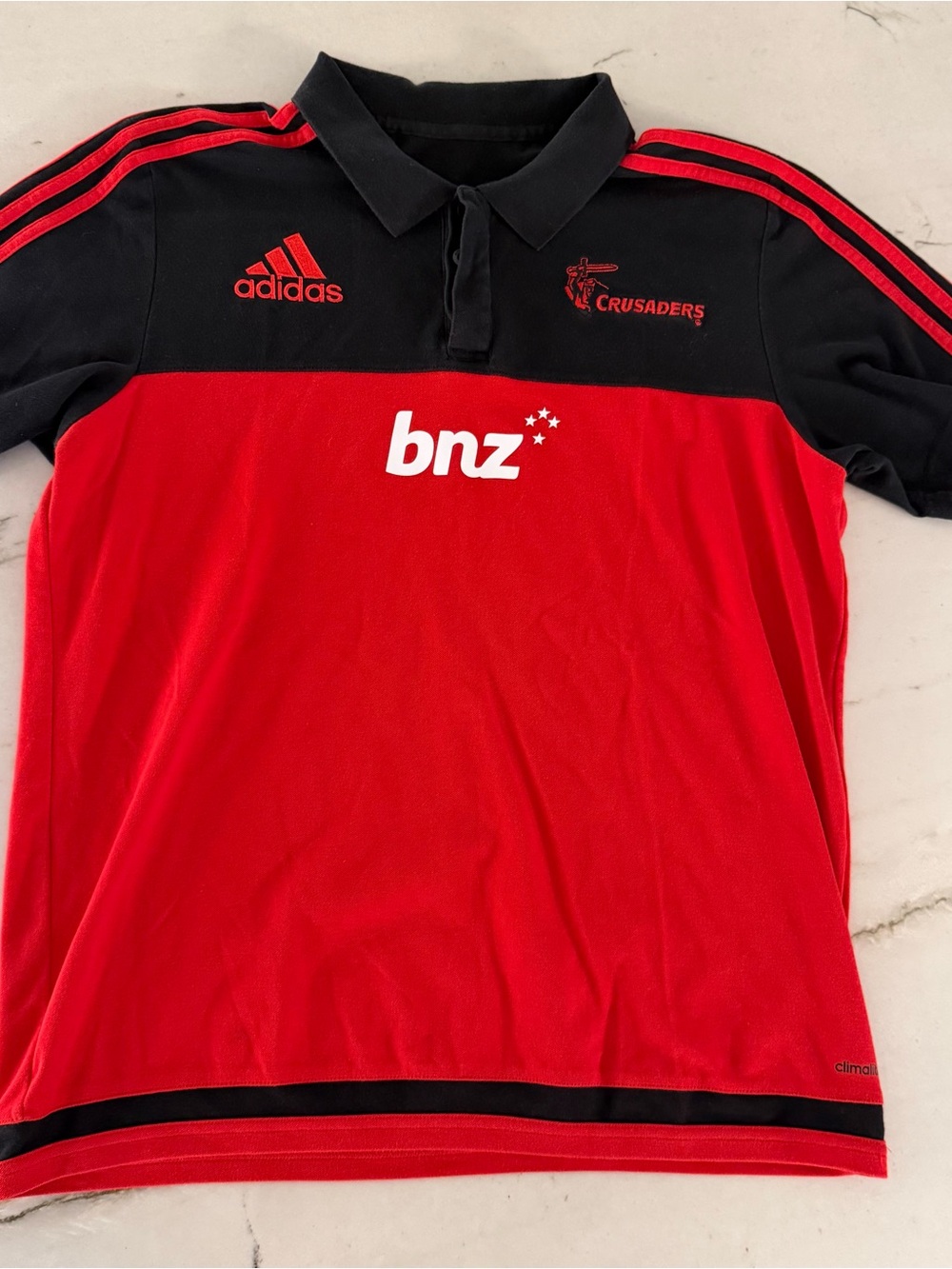 Adidas 2017-18 New Zealand Crusaders Rugby Union Jersey L